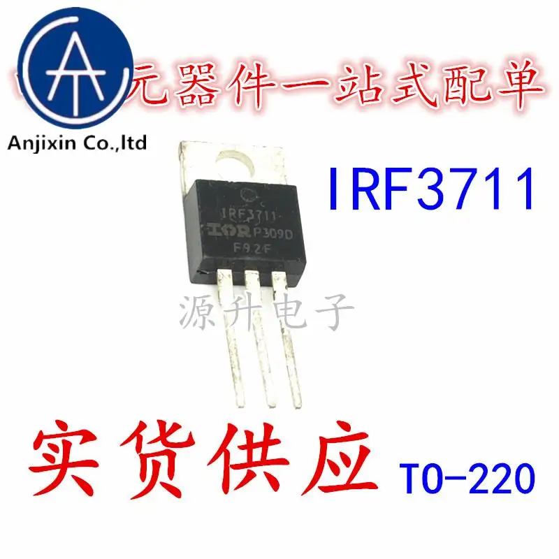 20PCS 100% orginal new IRF3711 전계 효과 MOS 튜브 TO-220 N 채널 20V 110A