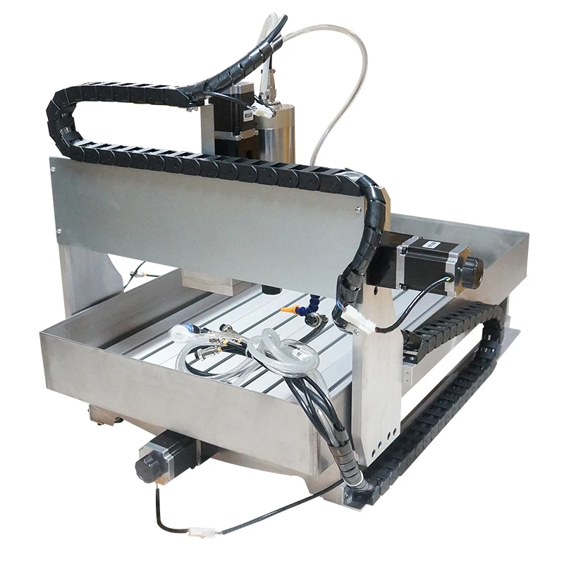 Wood CNC Router 6040 4 Axis USB Port 2200W Metal Engraving Machine 3040 1500W PCB Milling Cutting Drilling Machine 3020