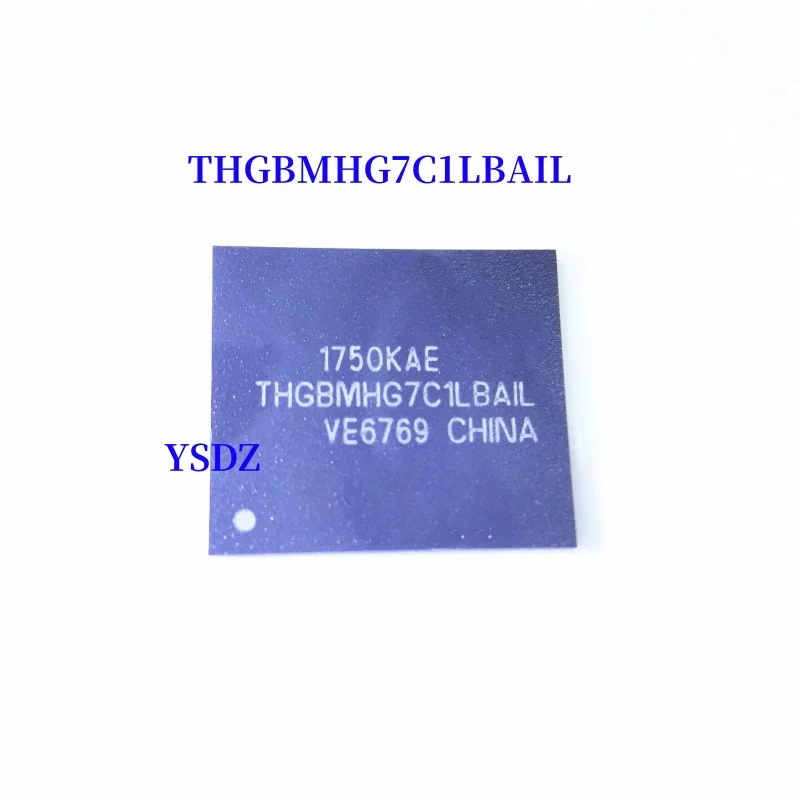 100% New Original THGBMHG7C1LBAIL BGA EMMC THGBMHG7C1LBA1L