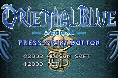 32bit game card : Oriental Blue - Ao no Tengai ( ALL Region!! English translation!! )