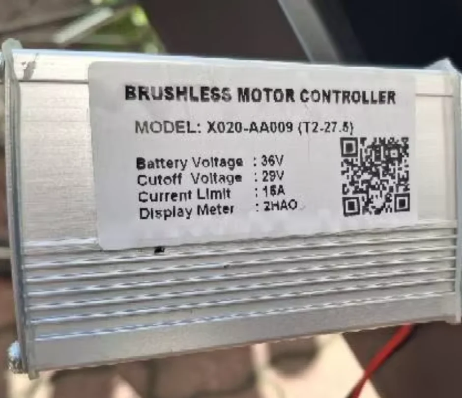 Nulkomma EBIKE Brushless Motor Controller  X020-AA009 (T2-27.8) 36V 15A Electric Bike Accessories Mountain Bike Speed Controller - view 2