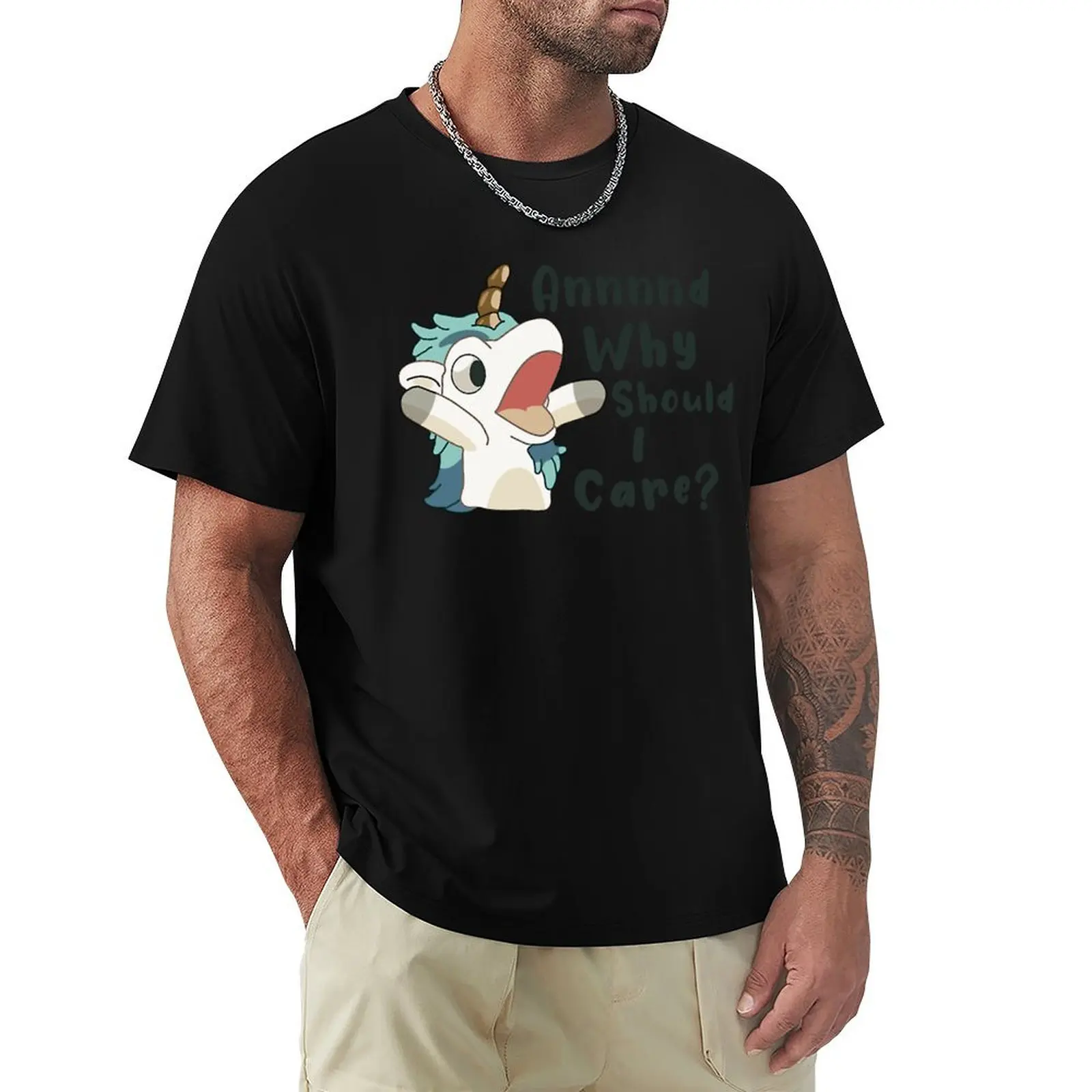 

And Why Should I Care Funny Unicorn T-Shirt rapper graphic tees graphics baggy shirts mens graphic t-shirts pack