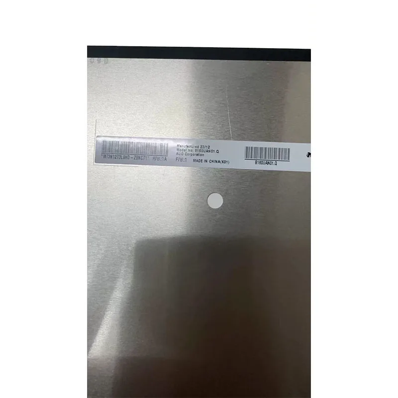 16 inch B160UAN01.Q FHD 40 pin Led LCD Screen Panel WUXGA 400nit 1920*1200 EDP 165HZ