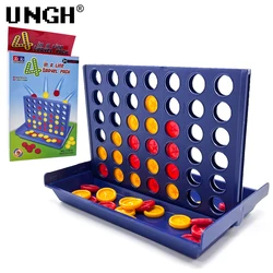 UNGH Four In A Row Bingo Scacchi Connect Classico gioco da tavolo per famiglie Giocattoli Divertenti giocattoli educativi per bambini Gioco di intrattenimento per bambini