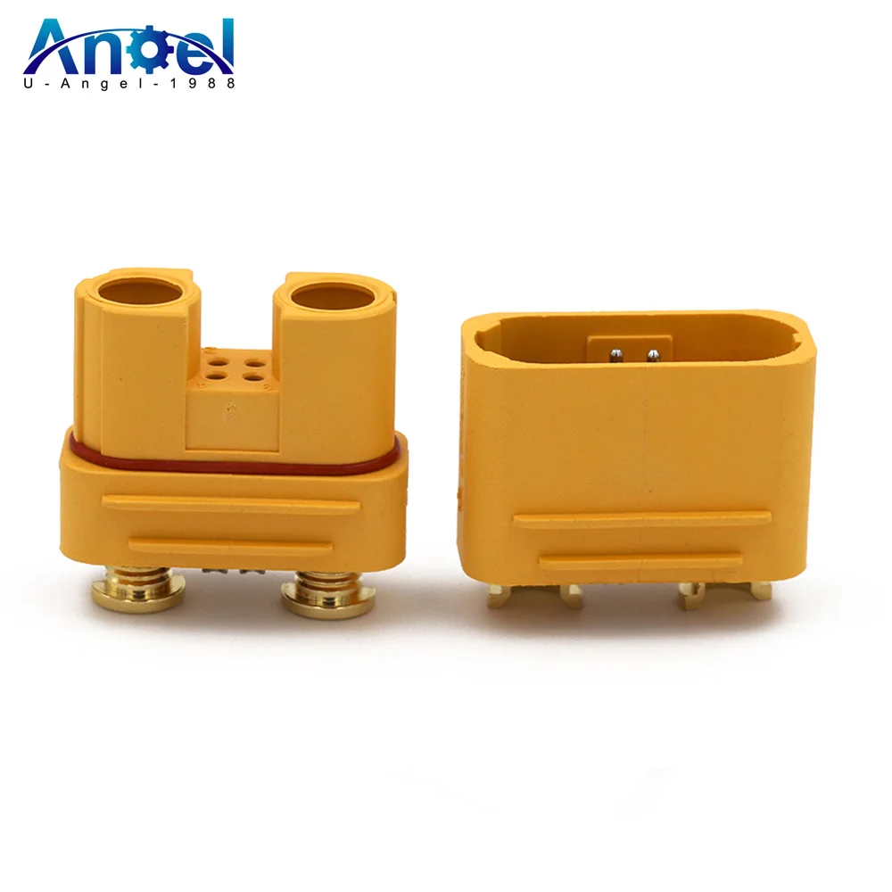 

Amass AS150U Plug Connector 2.0mm Banana Head 18AWG Anti-ignition with Signal Pin Lithium Battery Waterproof Socket Parts