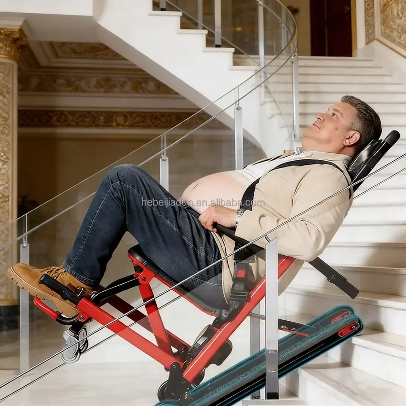 Best Selling Stair Climber Cart Foldable Heavy Duty Pull Truck Electric Stair Climbing