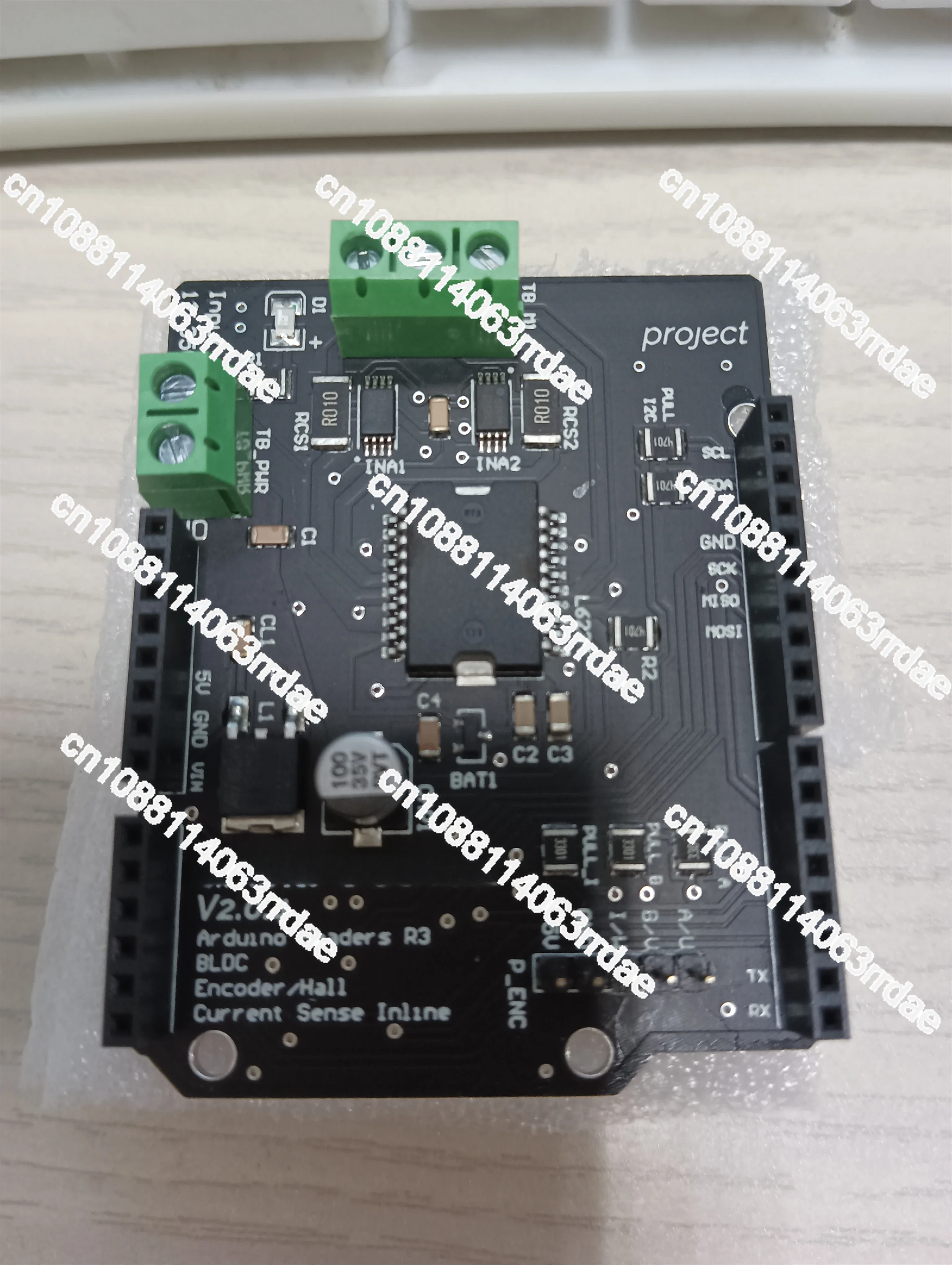 Simplefoc shield v2.0.4 FOC BLDC servo motor controller