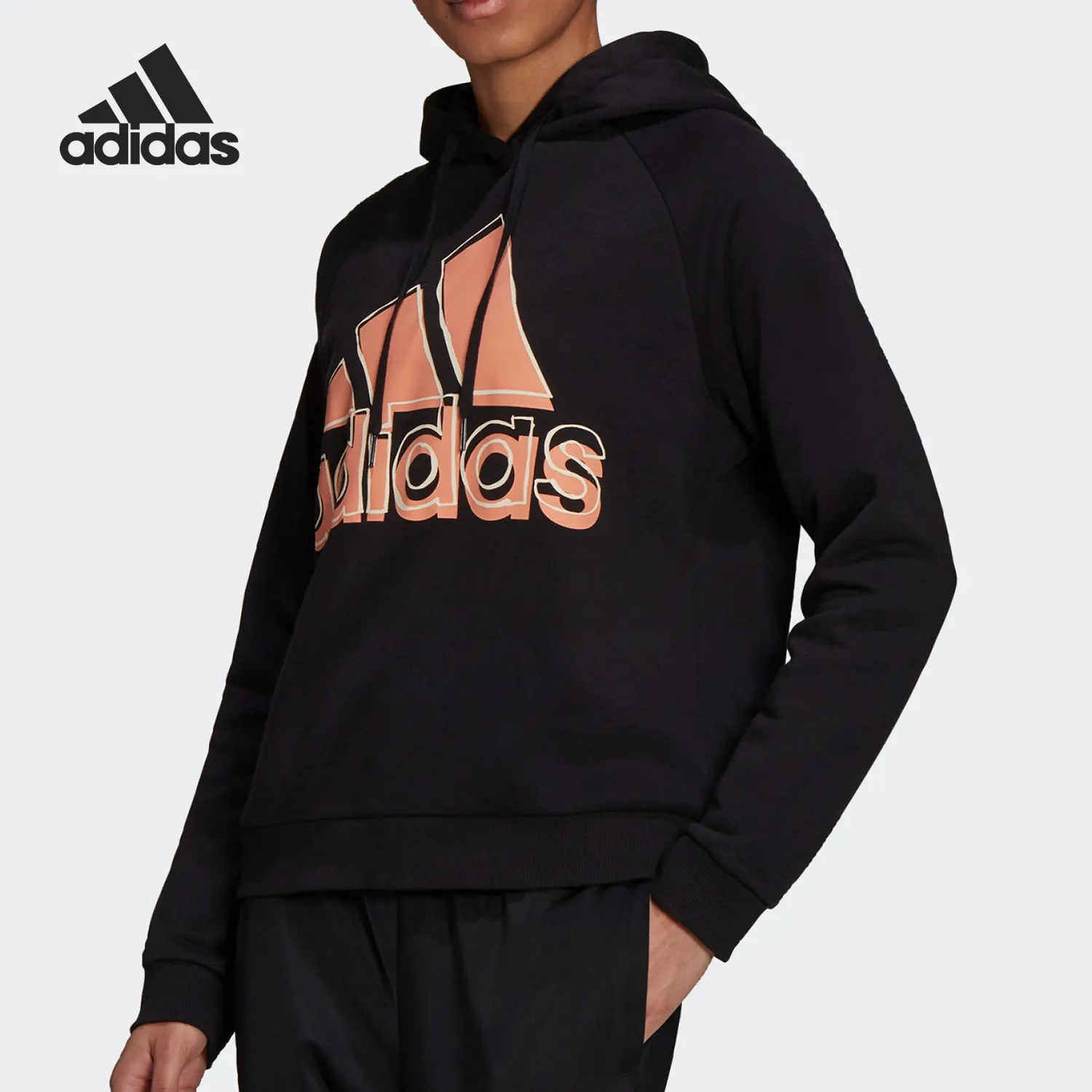 Adidas genuine LEGO brick joint women's sports and leisure hoodie HB5108 - view 2