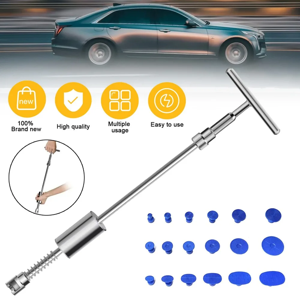 Kit de débosselage de carrosserie, débosseleur de carrosserie automobile, réparation efficace de la carrosserie automobile