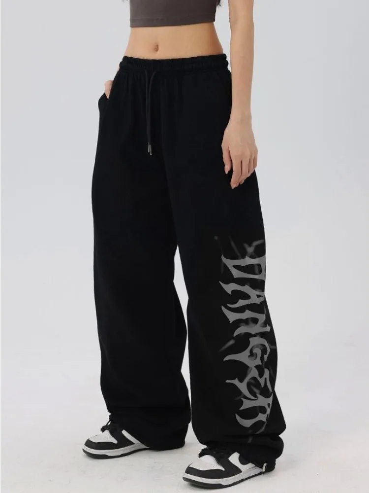 

HOUZHOU Vintage Y2k Baggy Joggers Sweatpants Oversized Woman Korean Fashion Harajuku Sports Pants Streetwear Hip Hop Trousers