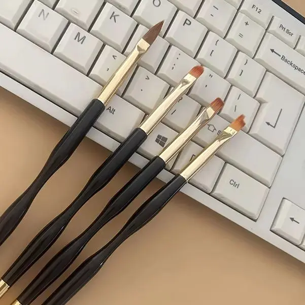 

4 шт., инструменты для чистки клавиатуры, полимерные щетки, ручки, нейлоновые щетки для удаления пыли, формы для компьютерных клавиш