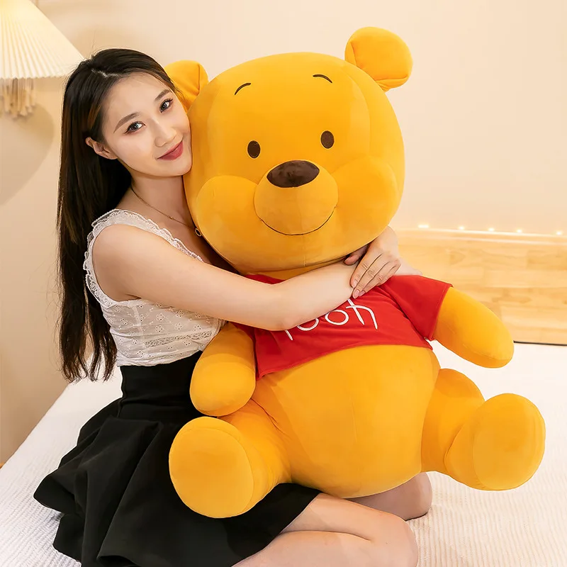 30-80cm Disney Winnie The Pooh peluche simpatico cartone animato farcito peluche grande orso bambola Tigger Anime peluche bambini bambino per i regali