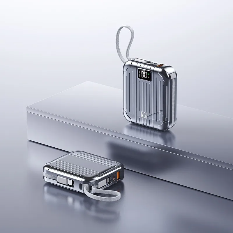 New Super Fast Charging Power Bank 10000mAh Large Capacity PD22.5W Portable Mobile Power Supply