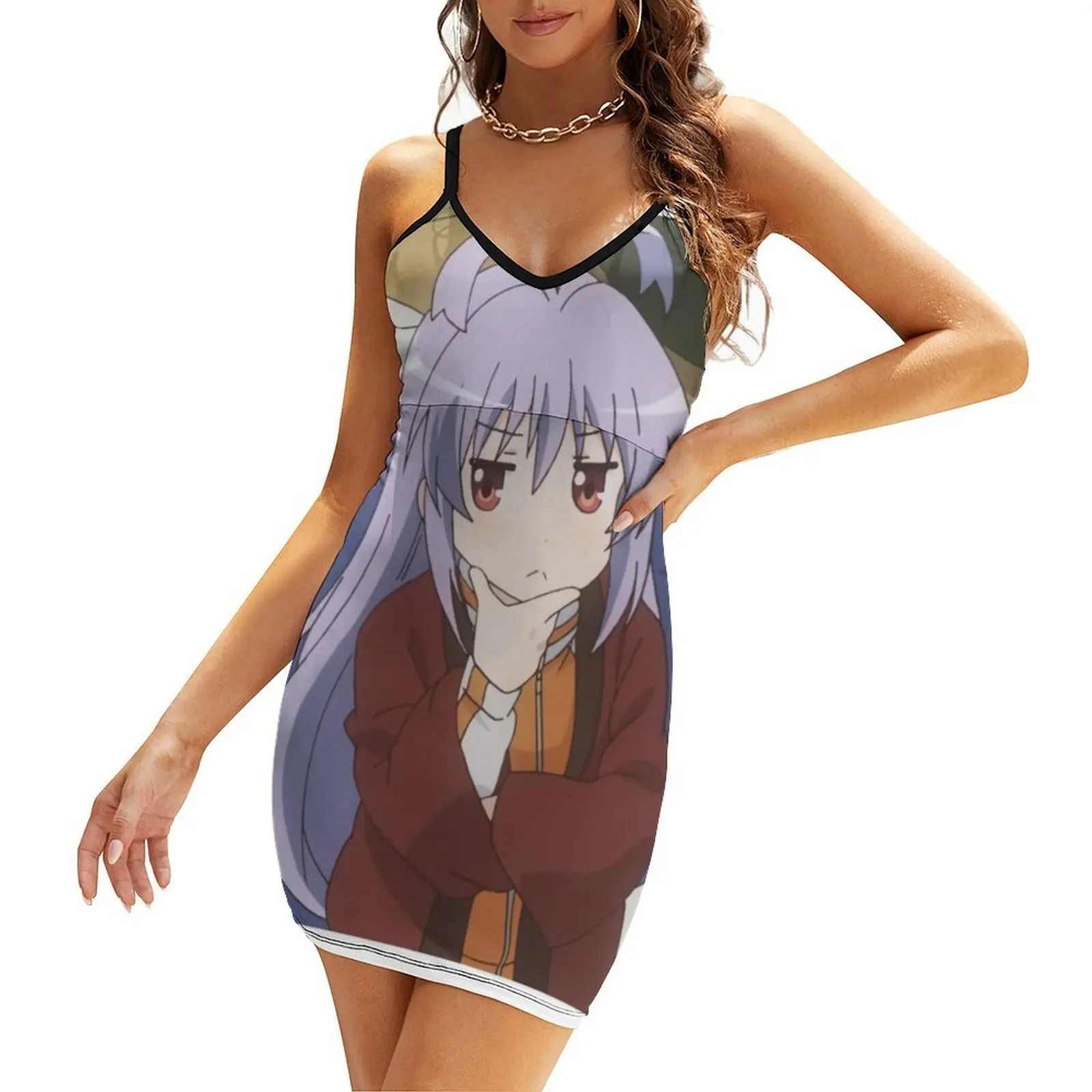

Renge Thinking Sling Dress elegant dresses for women sexy dress for women Casual dresses Dress woman