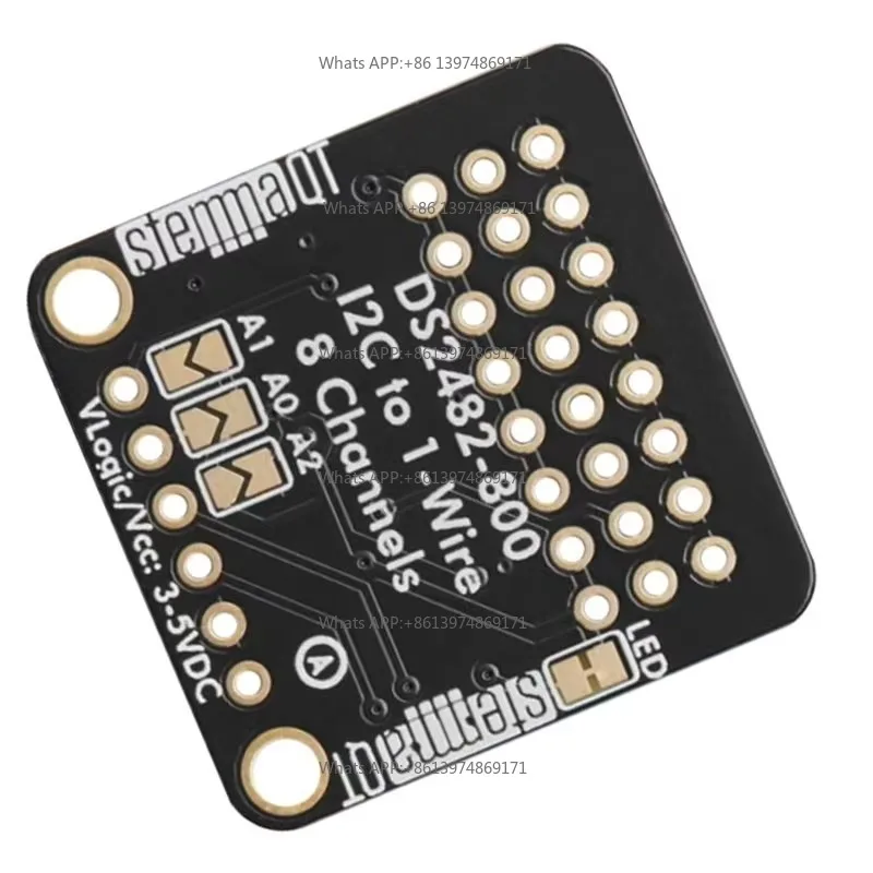 DS2482-800 8-Kanal Zu 1-Wire Bus Adapter, STEMMA QT/Qwiic, 6027-ABVP