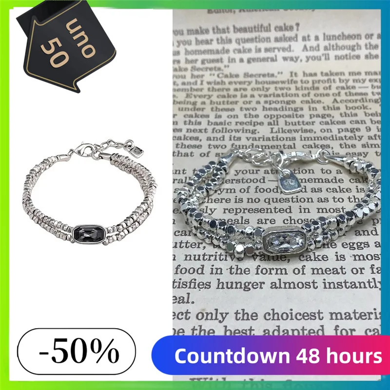 

2024 Selling Exquisite High Quality UNO DE 50 Fashion Classic 925 Bracelet Jewelry Romantic Holiday Gift