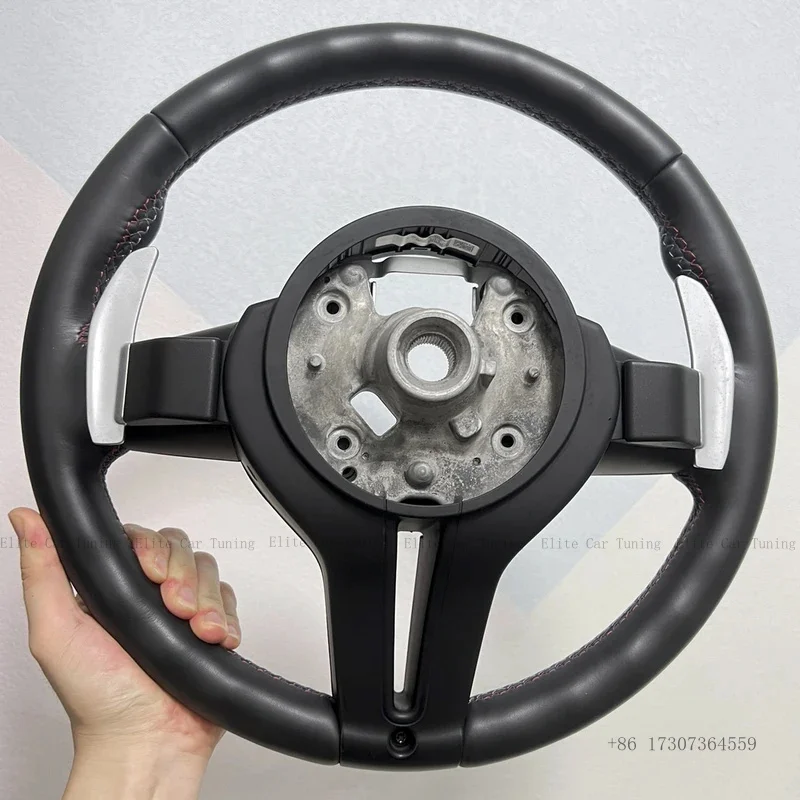 

Спортивный кожаный руль M Sport для BMW M5 F10 F11 F06 F07 F12 F13 F01 F02 F03 F90 F20 F21 F22 F40 F23 F45 F25 F26 F30M5