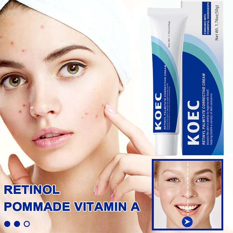 50 г крем для лица Retinol Pommade Night Mo Ctrlizer A313 Уменьшенные тонкие линии Подтяжка и лифтинг Смягчает Глубоко увлажняет кожу