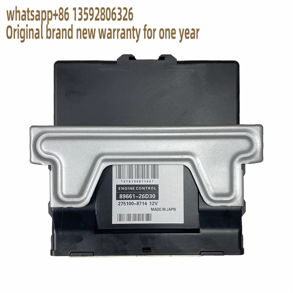 

89661-26d30 275100-8714 Original 12v Ecu Engine Control Unit Module Pcm For Toyota