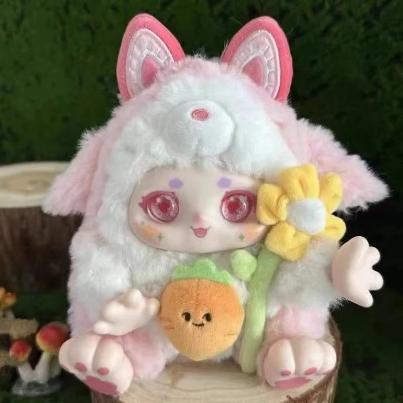 Kimmon Ochichi Returning From Eating Wild Series Blind Box Vinyl Face Plush Doll Mystery Box Kawaii Kimmon Anime Figure Toy Gift