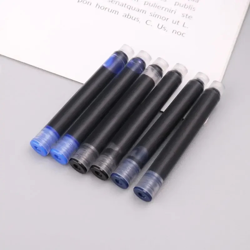 100 stks Jinhao Universele Zwart Blauw Vulpen Inktzak Cartridges 2.6mm Vullingen School Kantoorbenodigdheden