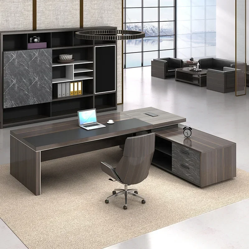 Modern boss manager office table executive ceo desk office desk table for office commercial furniture