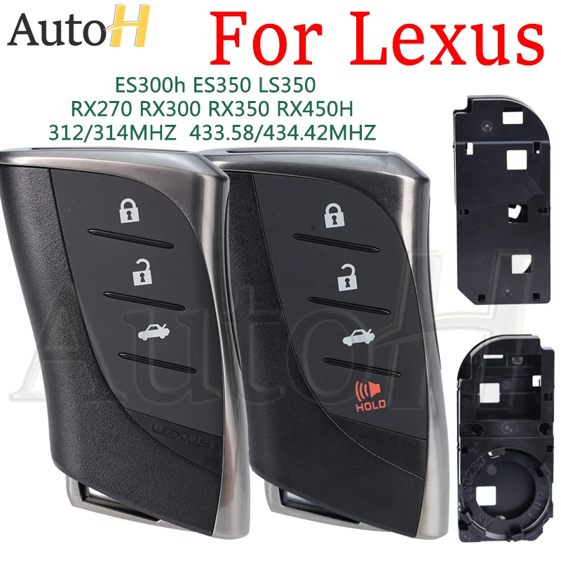 Remote Car Key Case Fob Board: 231451- 3590 0440 3410  for Lexus RX300 RX350 RX450H ES300h ES350 RX270 Auto Smart Control Key