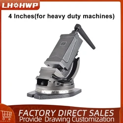 Heavy-Duty Tiltable Precision Angle Vise 4 Inch Milling Machine With Inclined Vise Angle Solid Flat Pliers