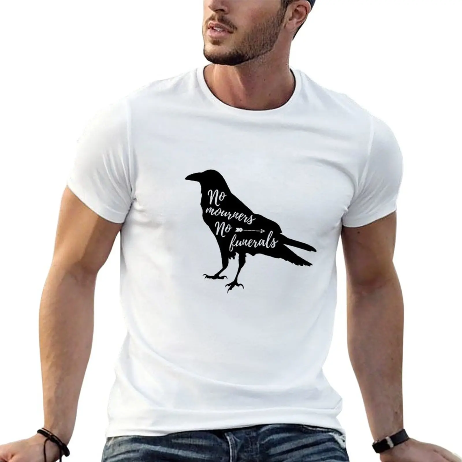 

quote crows for man t T-Shirt fit six t of shirt man shirts cotton slim
