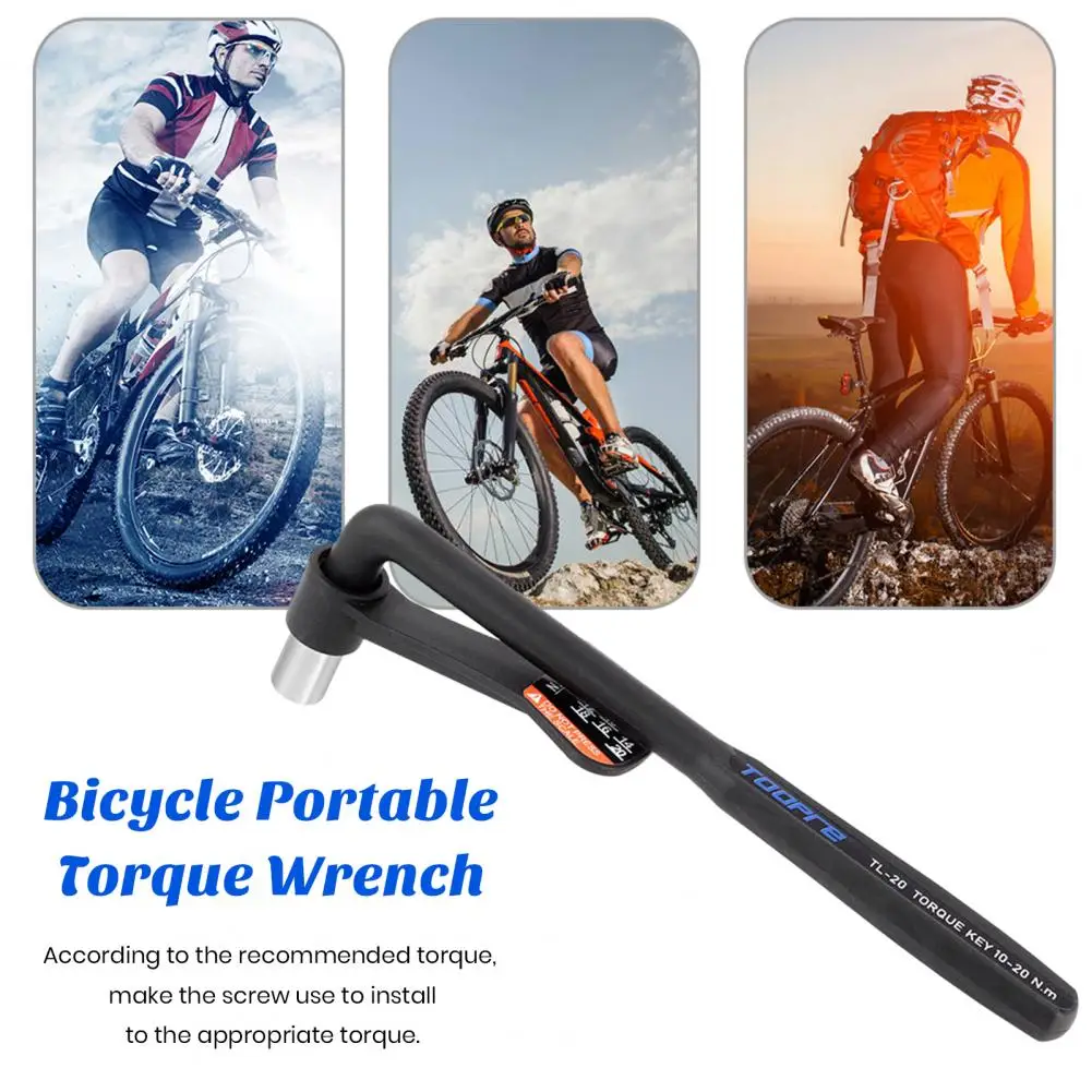 Ergonomic Bike Repair Tool High Precision Bicycle Torque Wrench Set Ergonomic Long Handle Heavy Duty Mtb Road Bike Repair Tool