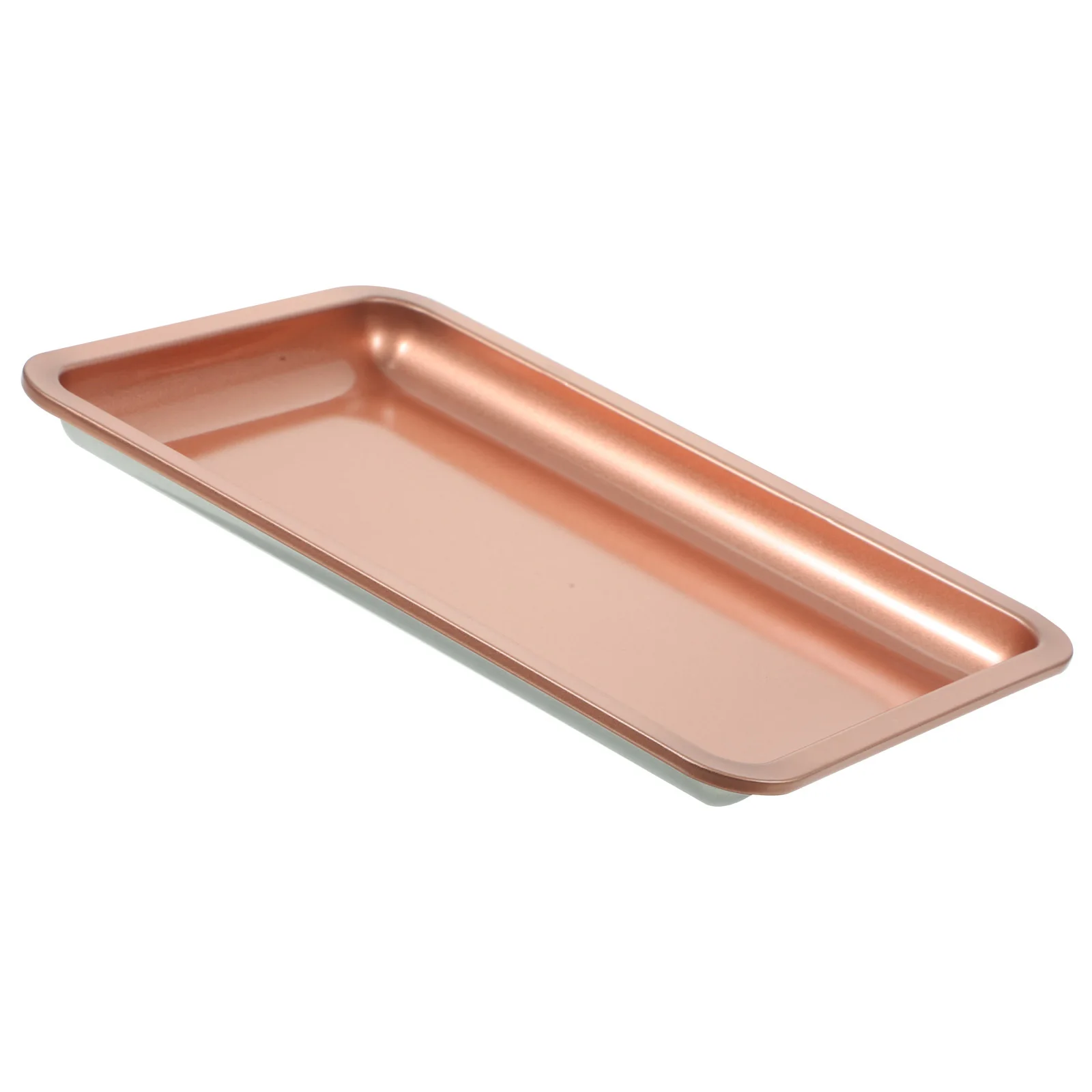 

Pink Stainless Steel Jewelry Tray Large Storage Tray Jewelry Display Plate Nail Tool Holder Desktop Organizer Nail Tool Plate