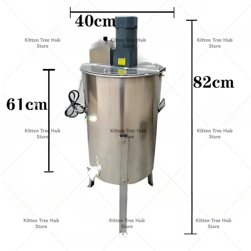 Electric stainless steel 2/3 frame honey shaker mixer honey separator