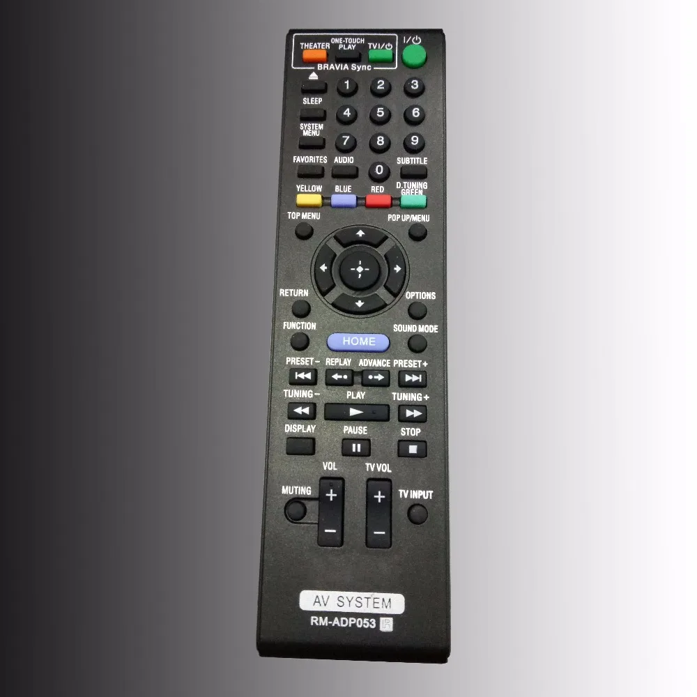 NEW replace for SONY AV System Remote control RM-ADP053 for DVD Home Theater Audio Blu Ray Disc Player BDV-E470 BDV-E570 BDV-E77