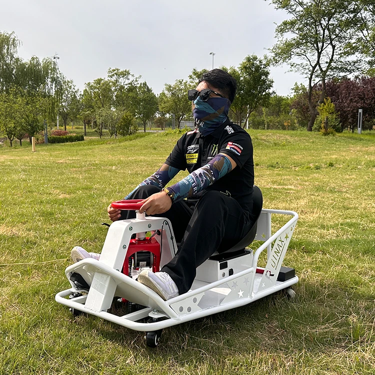 

Factory Direct Sales 25km Range 36V 12.3Ah 5-Wheel Electric Drift Kart | Stunt Go Kart For Indoor & Outdoor Park Road Cruising