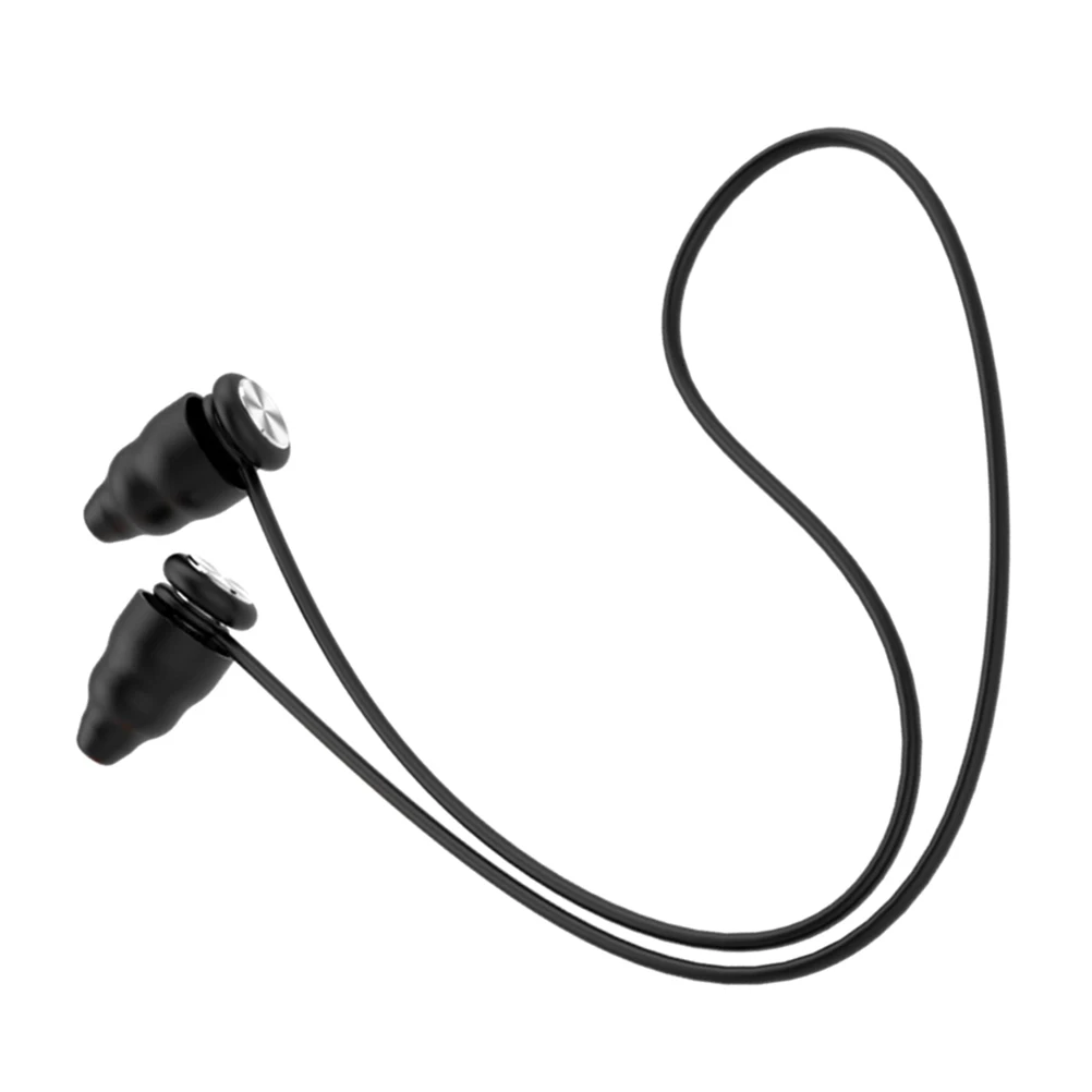 

Силиконовые беруши с шумоподавлением для сна, черная пуля в форме многоразового использования, тихая работа, отдых, исследование, портативный уход за здоровьем