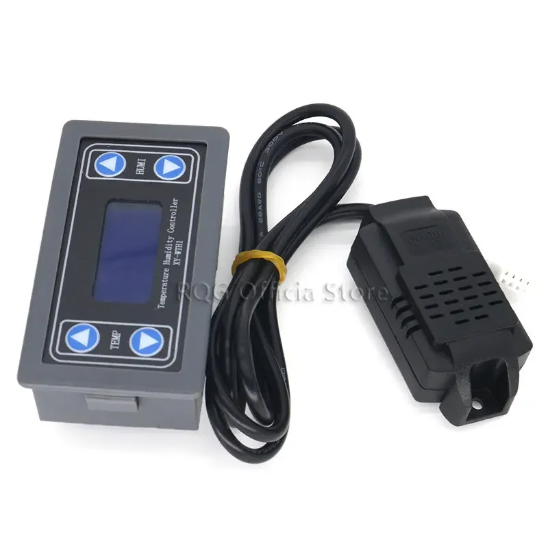 10A Thermostat Digital Temperature Humidity Controller DC 6V-30V Thermal Regulator Thermocouple LCD Display SHT20 Sensor meter