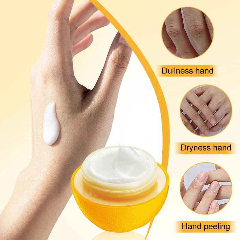 

Крем для рук с лимонным витамином Е, увлажняющий питательный бальзам, омолаживающий кожу, идеально подходит для осени и зимы