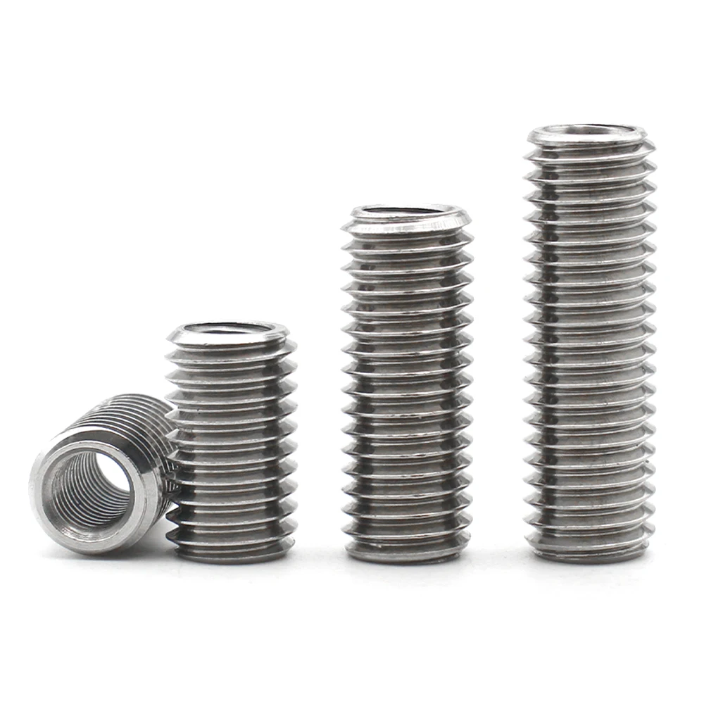 10/5/2pcs 304 Stainless Steel Internal and External Thread Nut M2 M3 M4 M5 M6 M8 M12 Thread Adapter Insert Screw Protector Nuts - Image 2