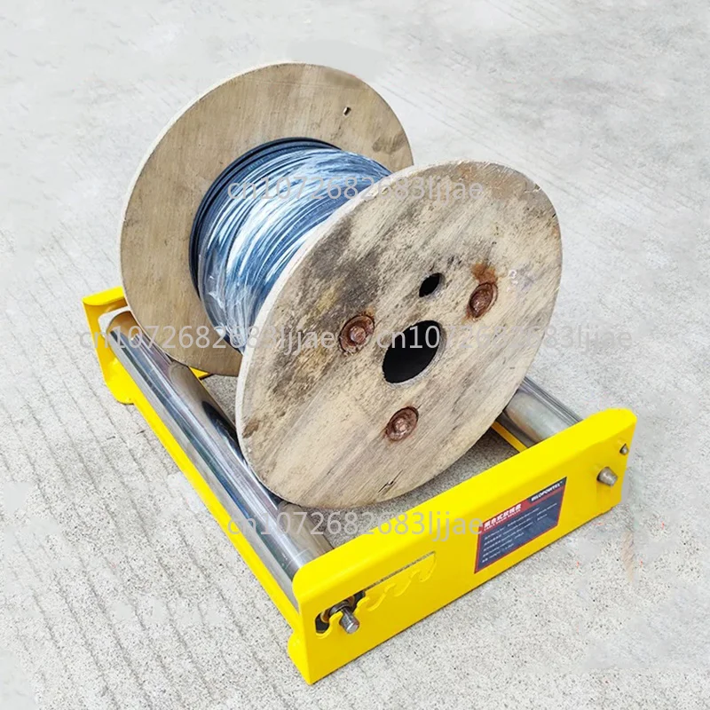 small-thick-flat-cable-tray-fiber-optic-cable-portable-wire-rack-construction-site-cable-laying-tool