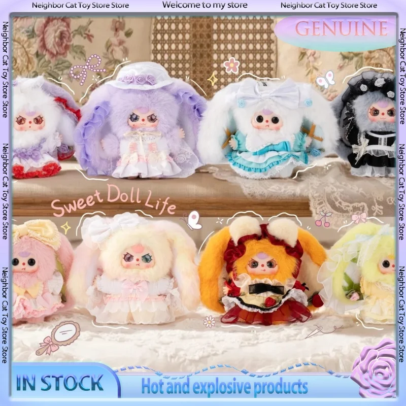 

Official New Product Baby three Flower Messenger Series Plush Blind Box in Stock Trendy Desktop Ornament Doll Birthday Gift