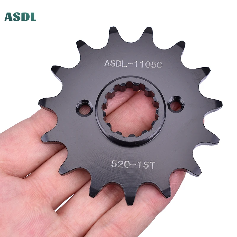 520 15T Motorcycle Front Sprocket For Yamaha MT-03 XT660 XTZ660 Z Tenere 11D For Suzuki GSX-R1100 GSXR1100 For Aprilia 650Pegaso