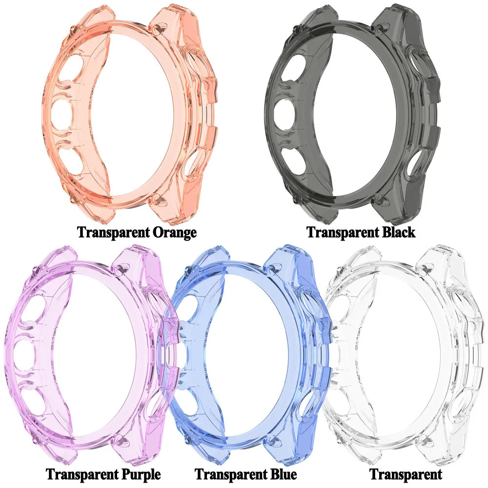 بولي TPU لينة غطاء من السيليكون ل Garmin Fenix 8 الغطاء الواقي ل Garmin Fenix 8 51 مللي متر 47 مللي متر 43 مللي متر الوفير شل ساعة اكسسوارات