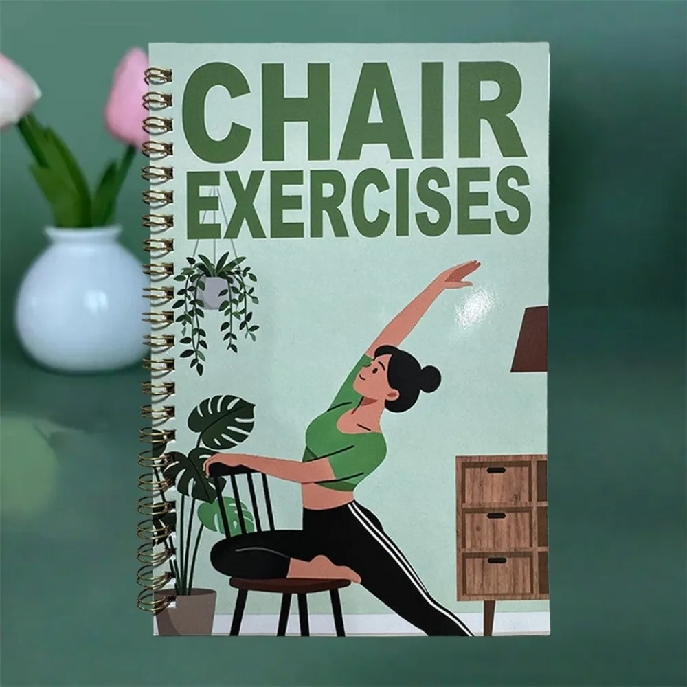 

Beginner-Friendly Chair Yoga Guide Muscle Strengthening Chair-Based Exercises Weight Loss Yoga Book Flexibility Training