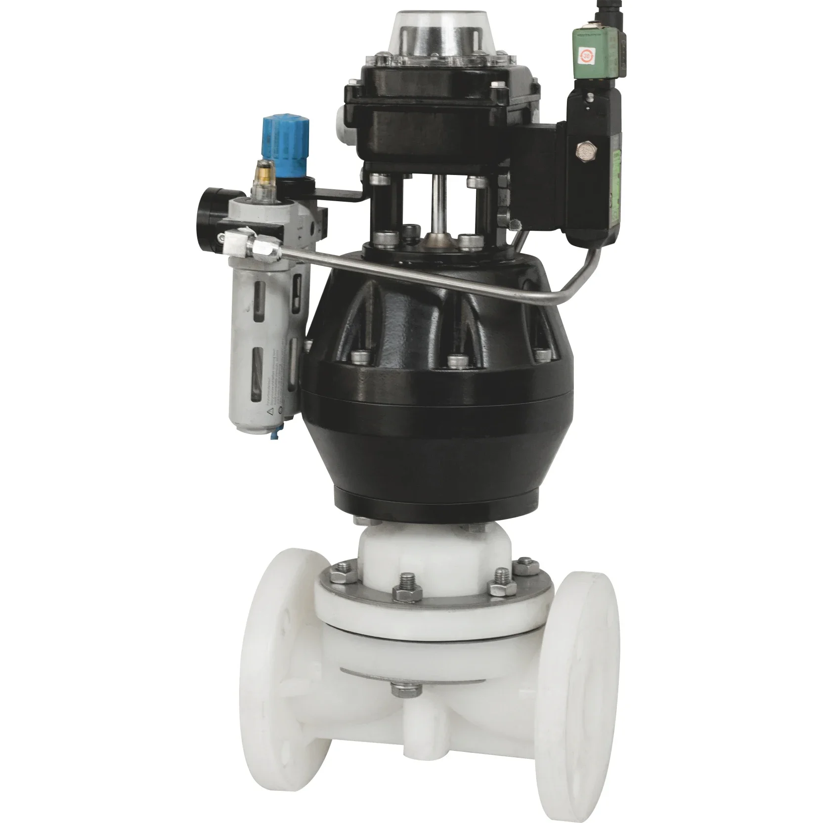 Tipo válvula de diafragma pneumática de borracha com alta qualidade