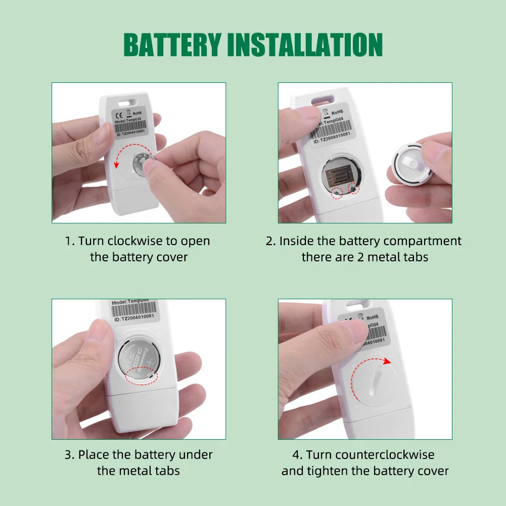 USB Temp & Humidity Data Logger Digital 32000 Point Capacity Temp Data Logger Recorder Over Temp Alarm Humiture Recording Meter