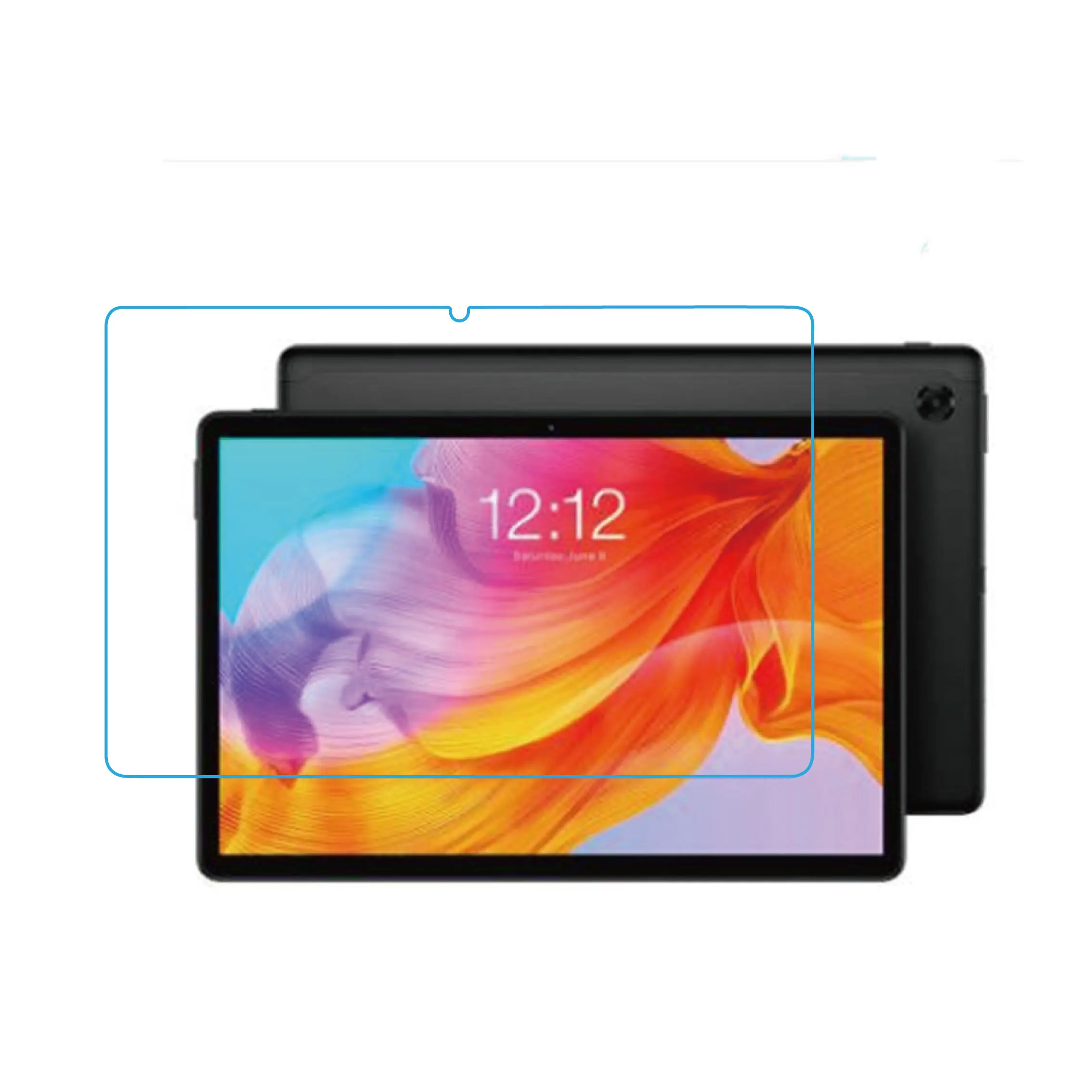 Kaca Tempered 9H untuk Teclast M50Pro 10.1 inci Film pelindung layar Tablet untuk teclast m50pro 10.1