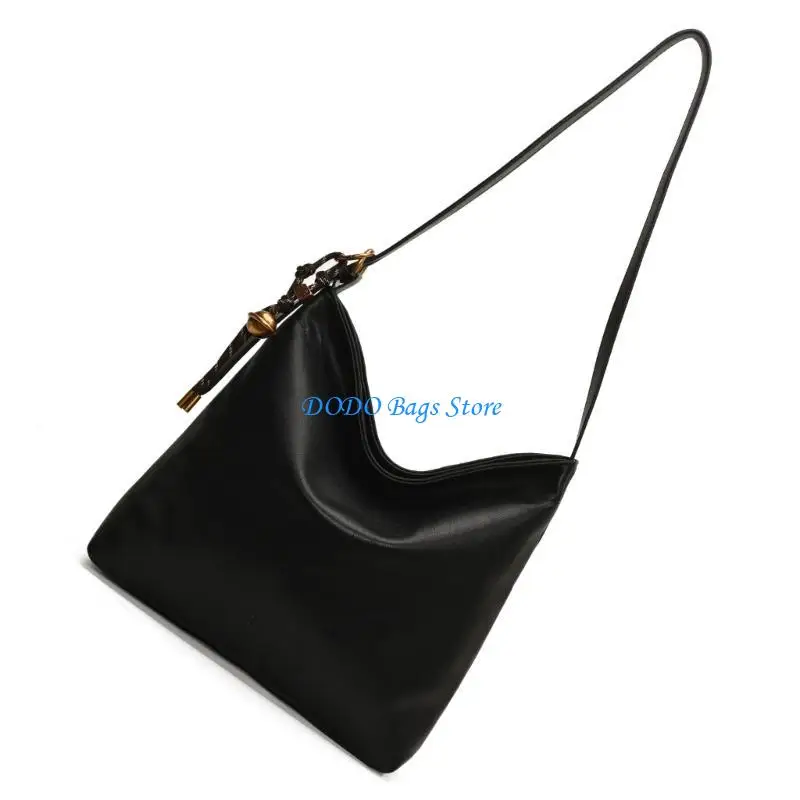 

Практичная мягкая сумка из искусственной кожи для подмышек, большая вместительная сумка на плечо, сумка для подмышек для поездок