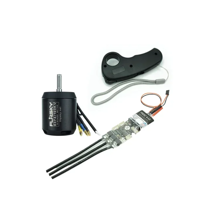 

Flipsky electric skateboard 6374 190kv brushless outrunner motor and remote controller and 50a motor controller/esc