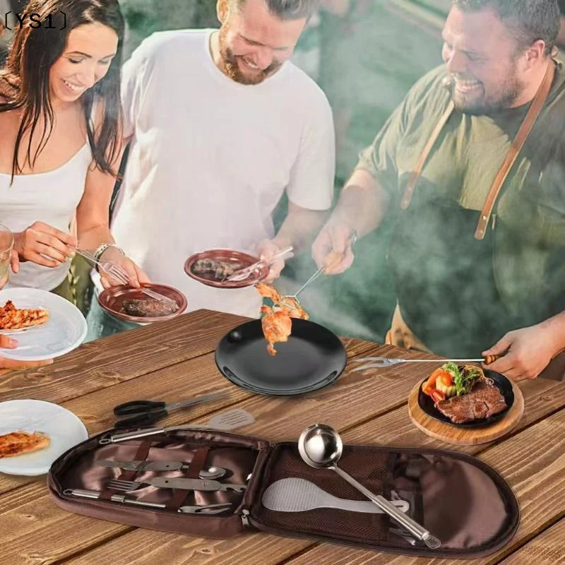 〔YS1〕Bolsa de cocina para exte - Camping Cooking Set Non Stick reseña y precio