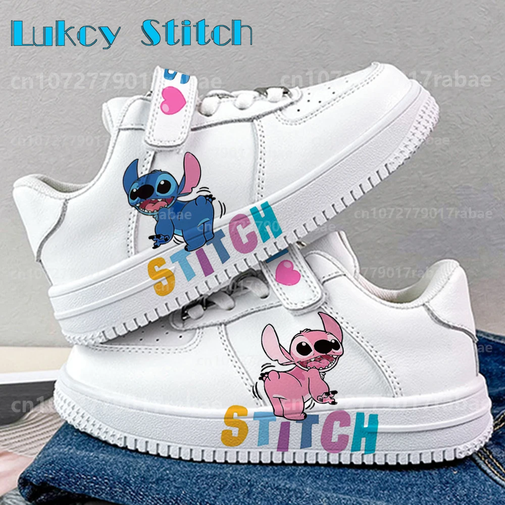 Stitch shoes for children Student Casual Kid child stitch 8 e 9 anni stitch girls boys shoes Sneakers Fashion Sports Gift